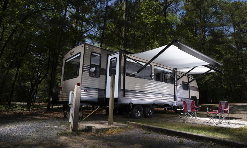 Metal Awning Installation