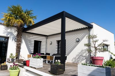 Metal Shade Installation in Sonoma County, CA