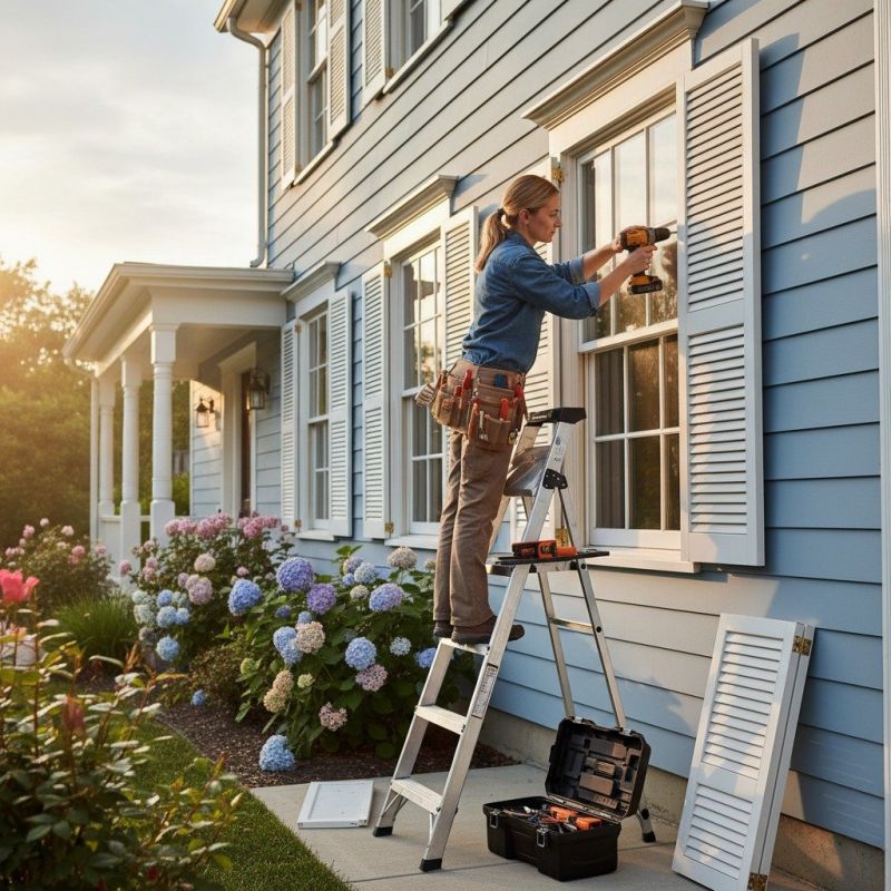 Shutter Latch Replacement in Olathe, KS