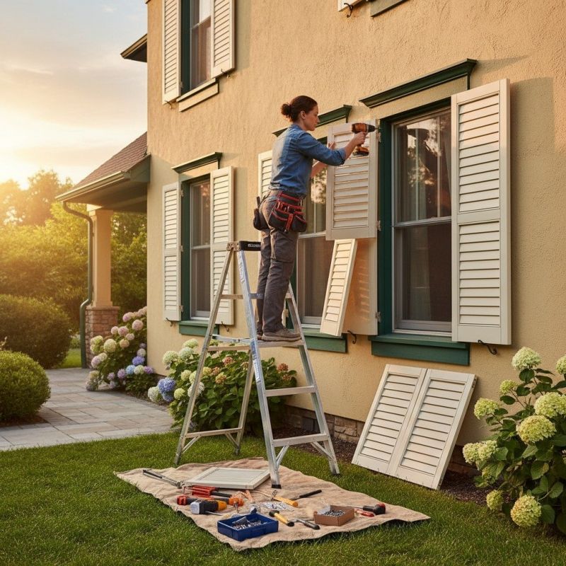 Shutter Latch Replacement in Denver, CO