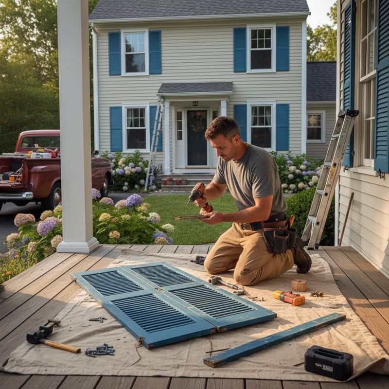 Shutter Louver Repair in Overland Park, KS